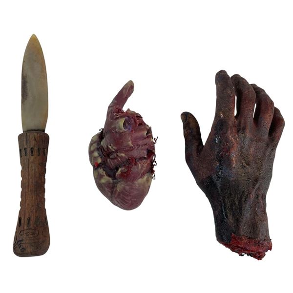 Apocalypto (2006) - Prop Collection - Knife, Heart and Hand