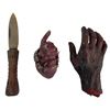 Image 1 : Apocalypto (2006) - Prop Collection - Knife, Heart and Hand