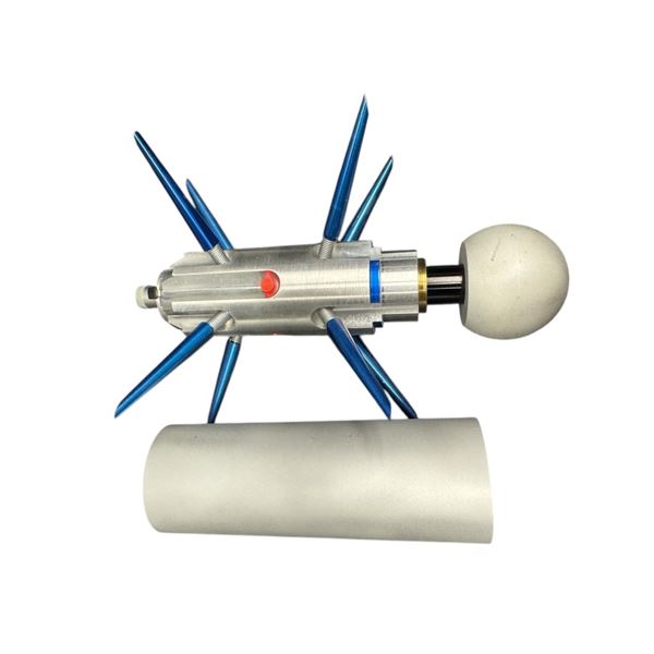 The Fifth Element (1997) - Custom Made Aluminum Light-Up Mangalore Grenade (High End Replica)