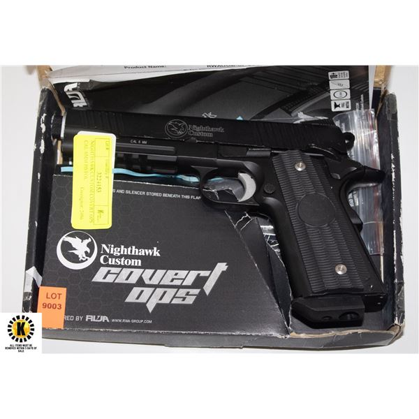 NIGHTHAWK CUSTOM COVERT OPS CAL 6MM PISTOL