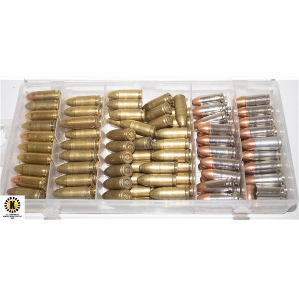 MIXED 9MM #120 ROUNDS