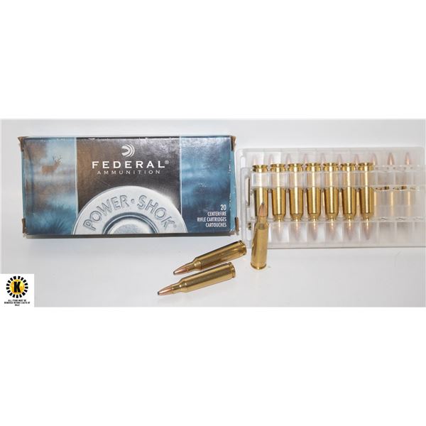 22-250 REDERAL FULL BOX