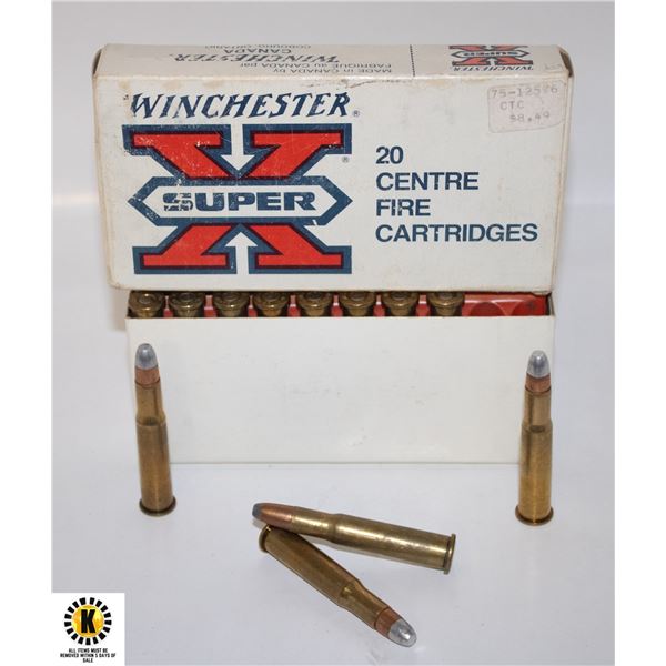WINCHESTER 30-30 FULL BOX BULLETS
