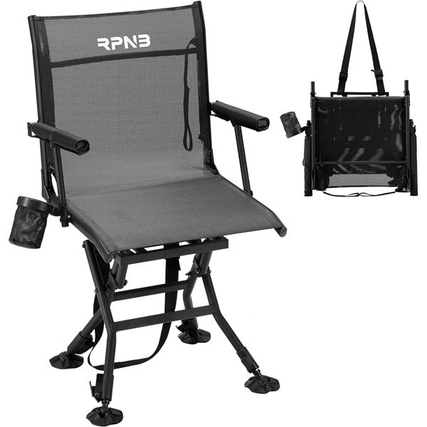 NEW RPN3 HUNTING AND FISHING CHAIR 360 DEGREE