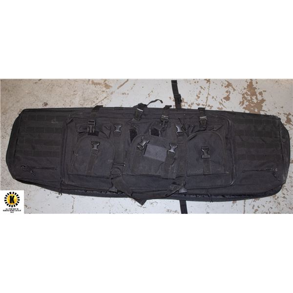 2 RIFLE PADDED GUN BAG