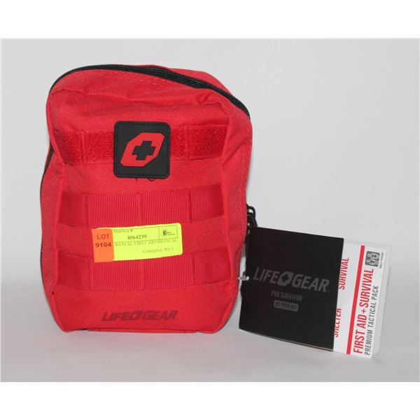 NEW SURVIVAL FIRST AID MEDICAL POUCH