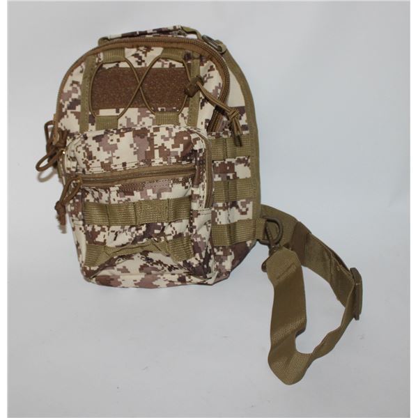 NEW CAMO SHOULDER BAG SCOUTING BOW HUNTING