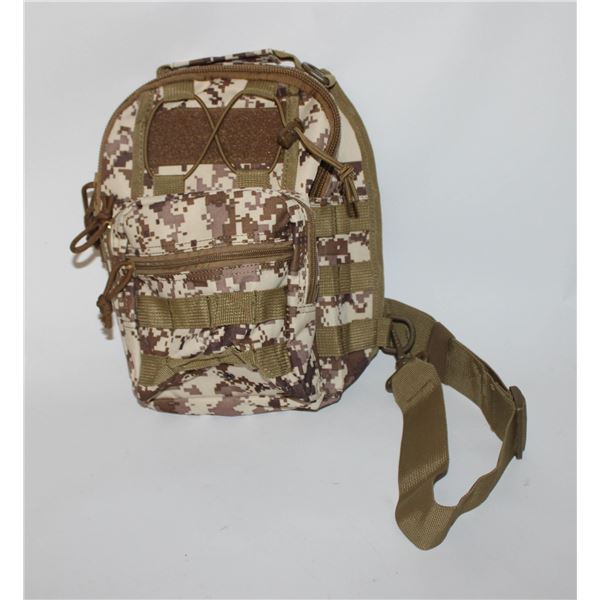 NEW CAMO SHOULDER BAG SCOUTING BOW HUNTING