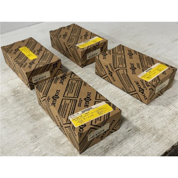 (4) Dodge #P2B-SCEZ-200-PCR Bearings