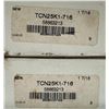 Image 2 : Lot of (4) Nyla-k Mounted Ball Bearings 2-#TCN25K1-716 & 2-#FC4 25 1 1/2