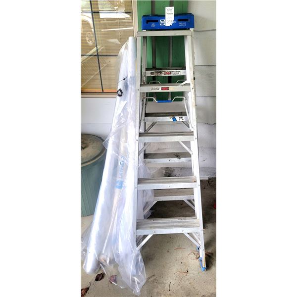 Ladders, plastic covering A