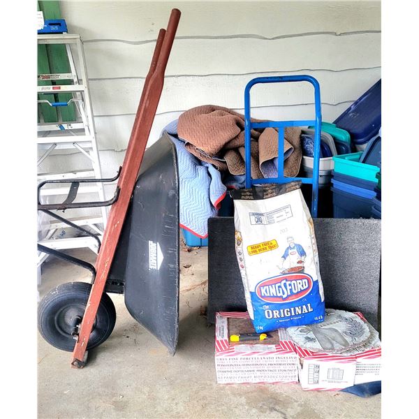 Wheelbarrow, Dolly, tile, A