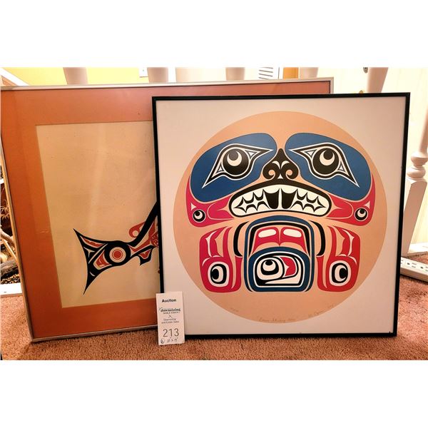 First Nation prints signed A