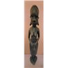 Image 6 : Native teak statues A