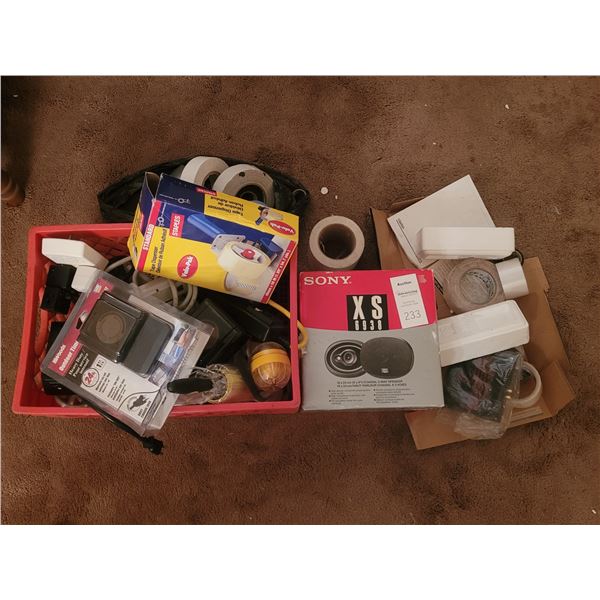 Sony car speaker & more A