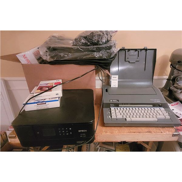 Epson Printer, Xerox paper A