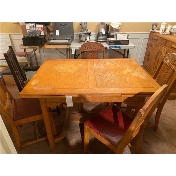 Art Deco Table & Chairs C