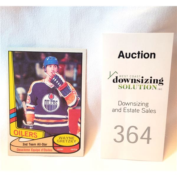 1980 O-Pee-Chee 87 Wayne Gretzky A