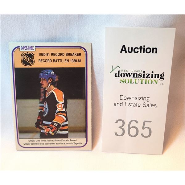 1981 o-Pee-Chee 392 Wayne Gretzky A