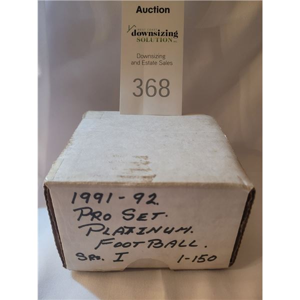 1991 to 1992 Platinum Football A