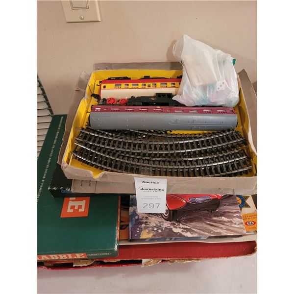 Model Railway Train & Track Plus Games & Puzzles A