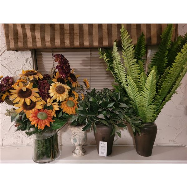 Faux Floral Arrangements B