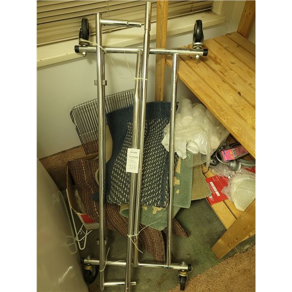 Rolling Clothes Rack & More B