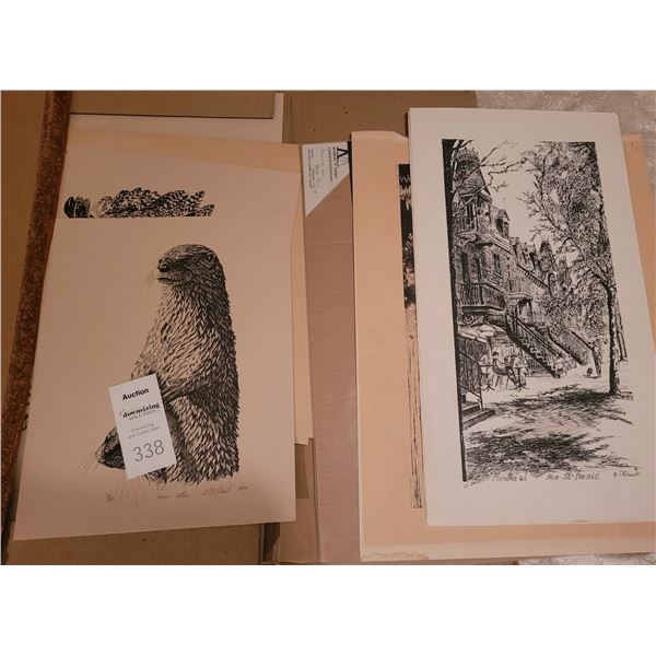 Unframed Numbered Art B