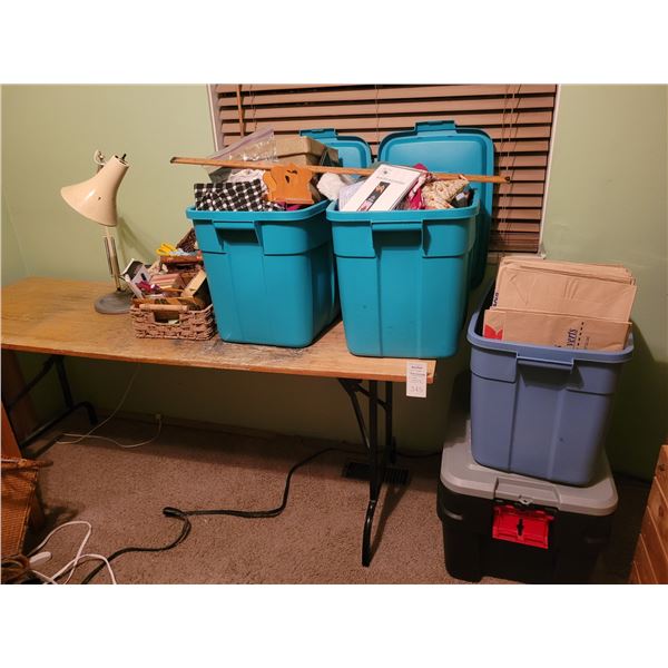 Fold Down Table & More C