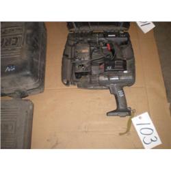 QUANTITY (2) CRAFTSMAN 14.4 VOLT CORDLESS DRILLS