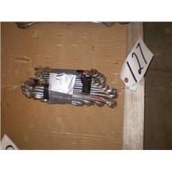 QUANTITY OF SAE COMBINATION END WRENCHES