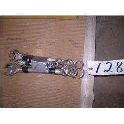 QUANTITY OF SAE COMBINATION END WRENCHES