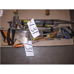 QUANTITY OF ASSORTED HAND TOOLS