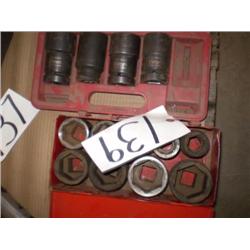1in. DRIVE METRIC & SAE SOCKET SETS