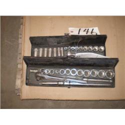 QUANTITY (2) BOXES OF SOCKET SETS