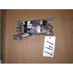 QUANTITY (5) BUNDLES OF COMBINATION END WRENCHES
