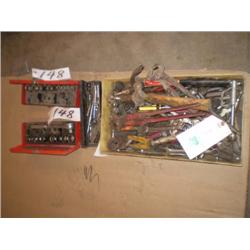 QUANTITY OF ASSORTED HAND TOOLS & SOCKET SETS