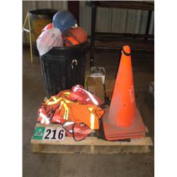 QUANTITY OF SAFETY EQUIPMENT