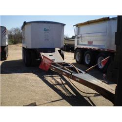 CORNHUSKER 14ft. TRI AXLE ALUMINUM END DUMP PUP TRAILER, s/n 1T91C1932N0007662:
