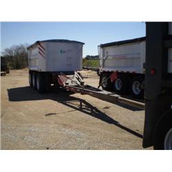 CORNHUSKER 14ft. TRI AXLE ALUMINUM END DUMP PUP TRAILER, s/n 1T91C1934R0007037: