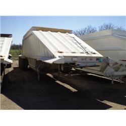 CPS THS42 TRI AXLE BOTTOM DUMP TRAILER, s/n 1K9111631NP389362: