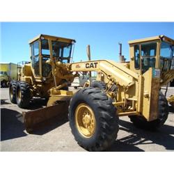 CATERPILLAR 140G VHP MOTOR GRADER, s/n 72V10578: