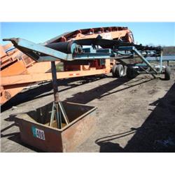 POWER SCREEN 24in. X 40ft. PORTABLE RADIAL STACKER, s/n 2412251: