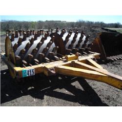 48in. DOUBLE DRUM SHEEPFOOT ROLLER, s/n N/A: