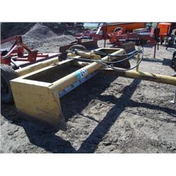 10ft. LAND PLANE SPEED SCRAPER s/n N/A, HYD TRANSPORT WHEELS, TOW HITCH