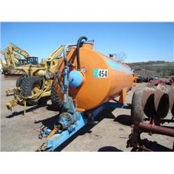 BETTER BILT 1,500 GALLON PORTABLE HONEY WAGON, s/n N/A: