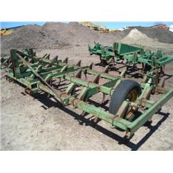 JOHN DEERE 15ft. SPRING TOOTH FIELD CULTAVATOR, s/n N/A: