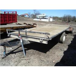 MILLER MODEL "B" 10 TON S/A TILT DECK TRAILER, s/n 2067: