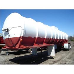 FRUEHAUF 7,500 GALLON T/A STEEL TANK TRAILER, s/n OMH400701: