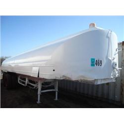 5,400 GALLON T/A TANK TRAILER, s/n JL5939: